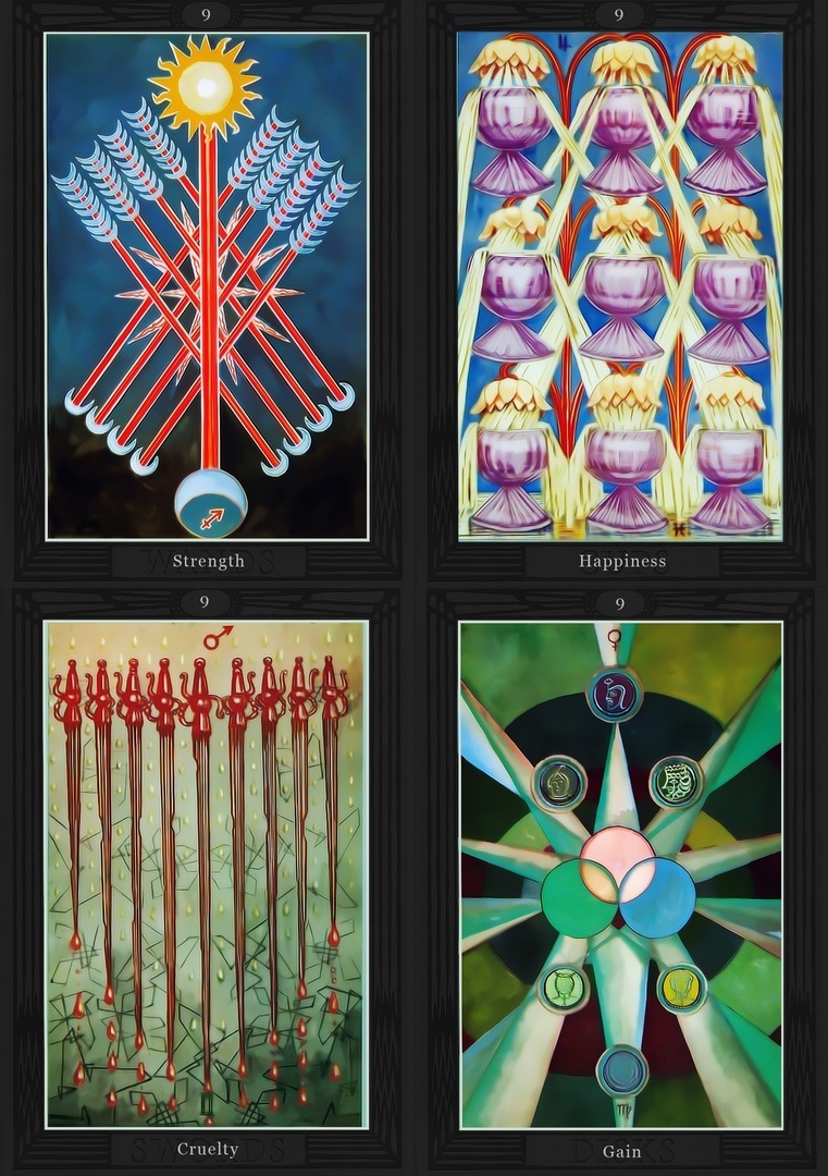 Девятки «Таро Тота»