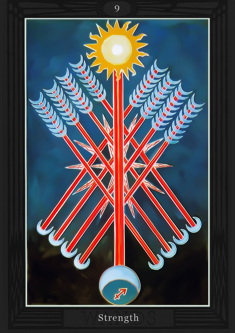 Девятка Жезлов / «Сила»