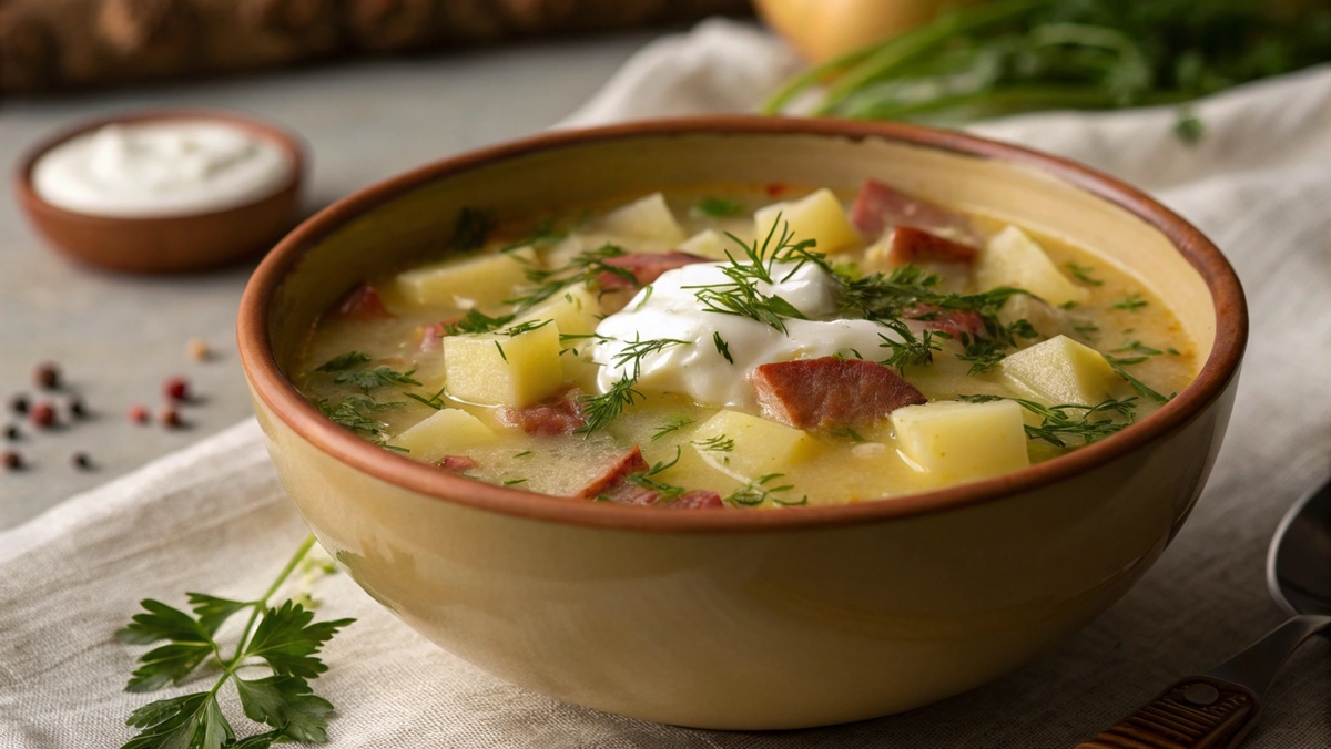 Чешская картофельная похлёбка