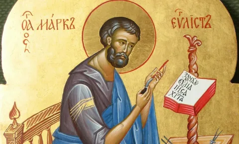 Евангелист Марк, фото иконы из открытых источников в Интернете 