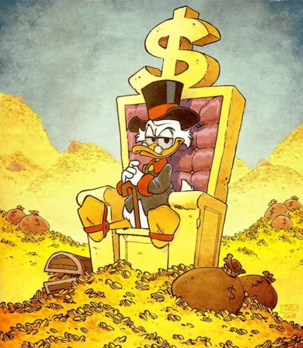 Этот Скрудж знаменит больше, хотя он только пародия