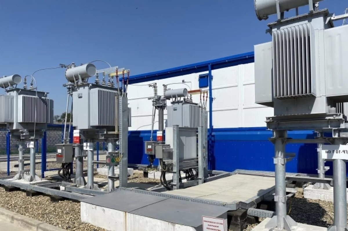    В Апшеронске восстановили подачу электроэнергии