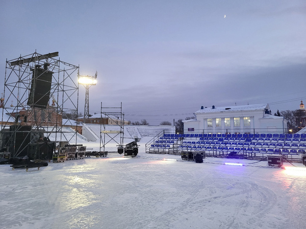    В Кирове готовятся к ледовому шоу
