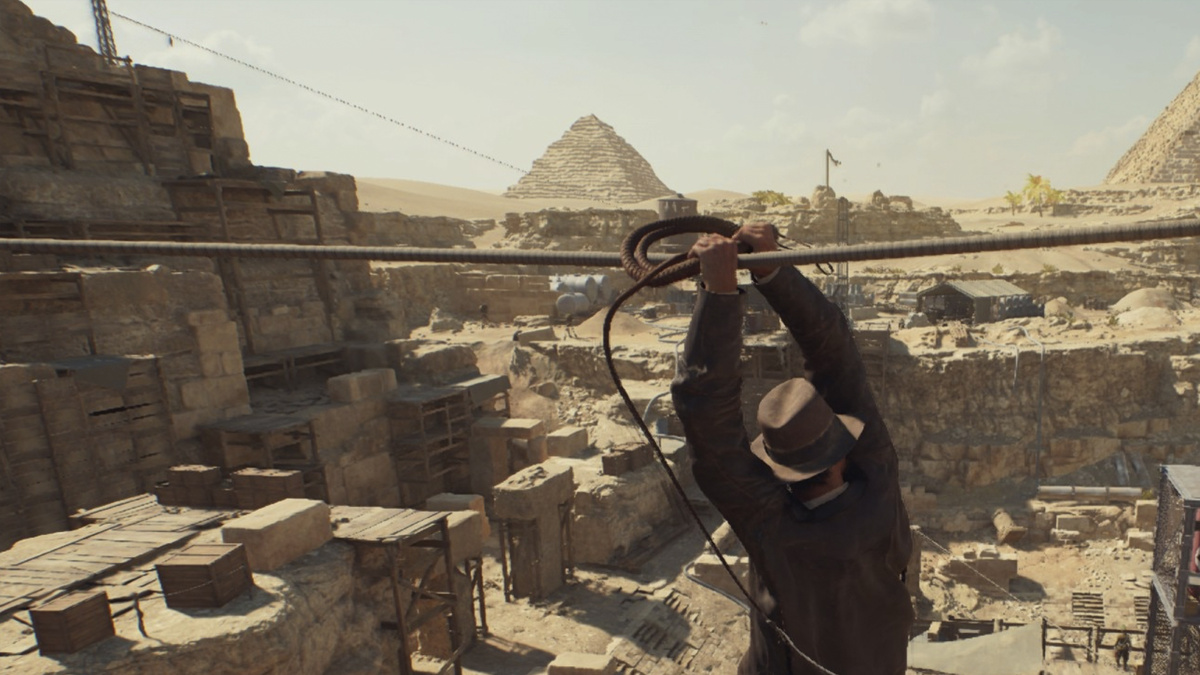 Скриншот из игры "Indiana Jones and the Great Circle"