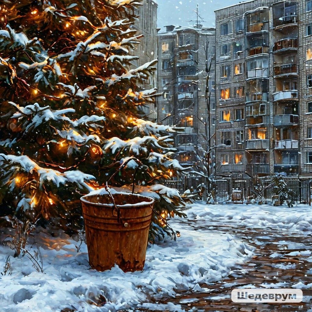 Приснилось ведро. 5 января - оно такое. 
