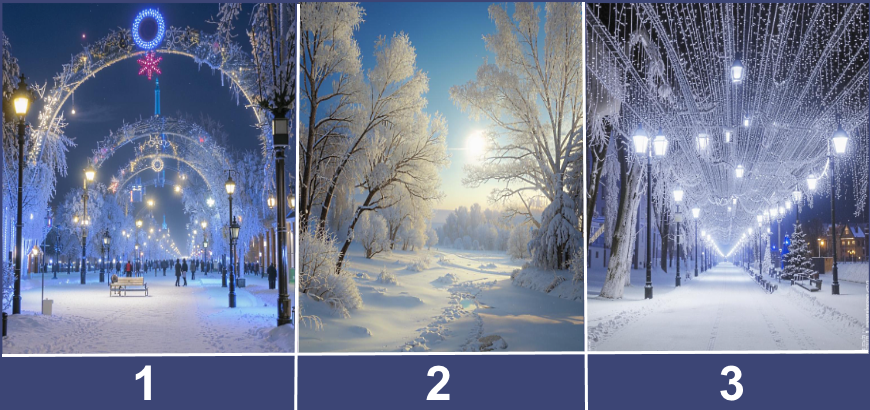 Выберите пейзаж