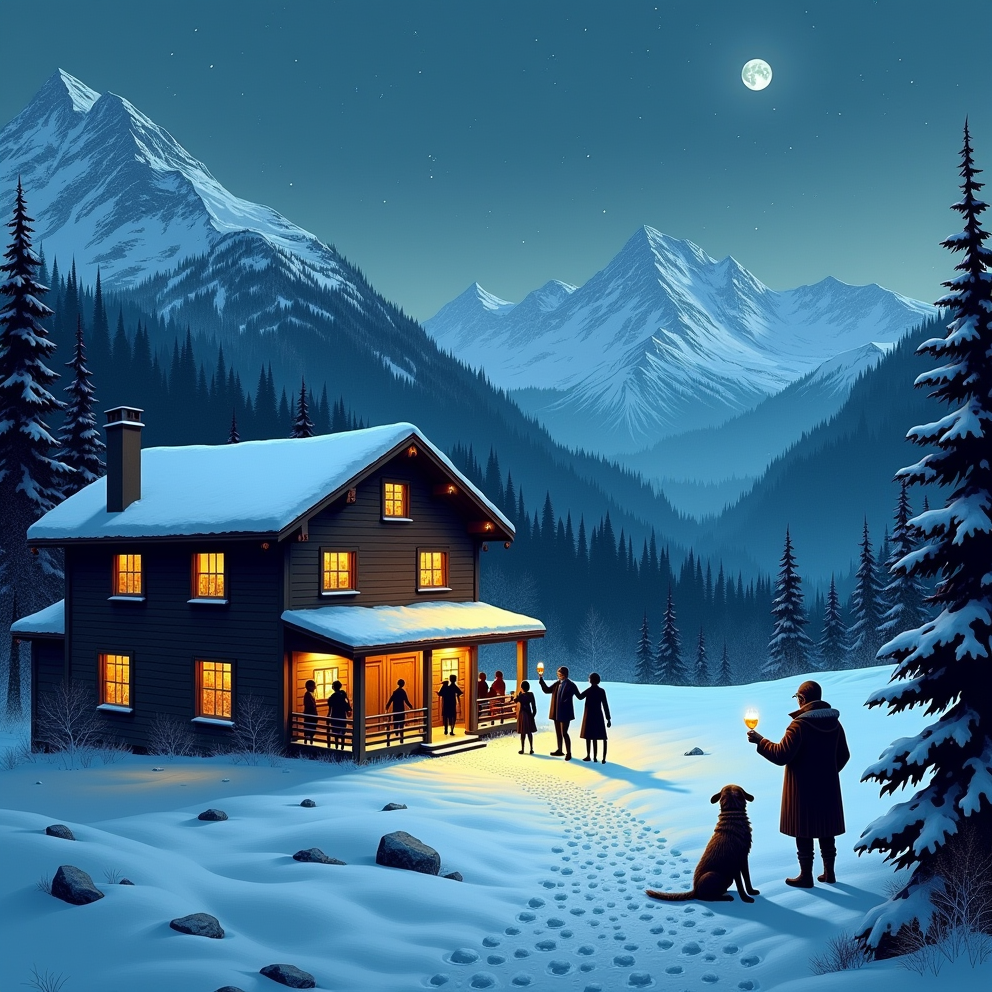 Иллюстрация создана с помощбю программы "Нейро-холст".