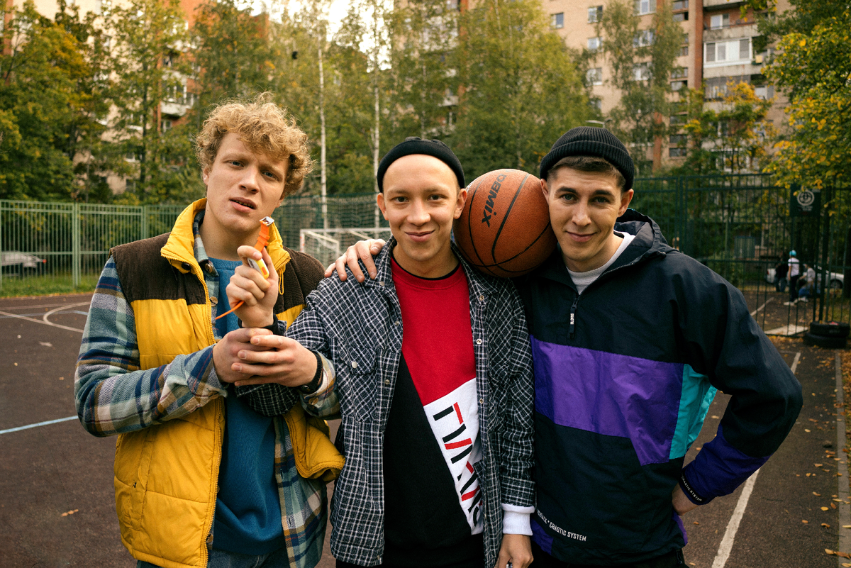 Кадр со съёмки сериала "Она такая классная"