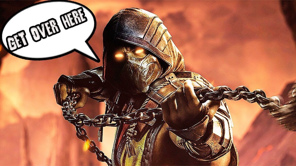 Как можно было не пошутить на тему Скорпиона и "Get over here", когда у Финиста появилась цепная булава? Источник dzen.ru