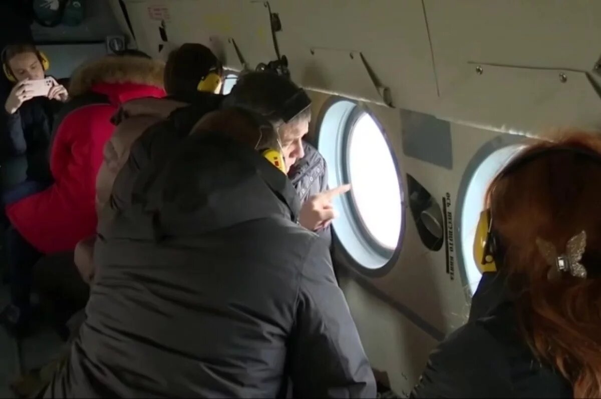    Контрольный облет побережья Анапы показал распределение мазута