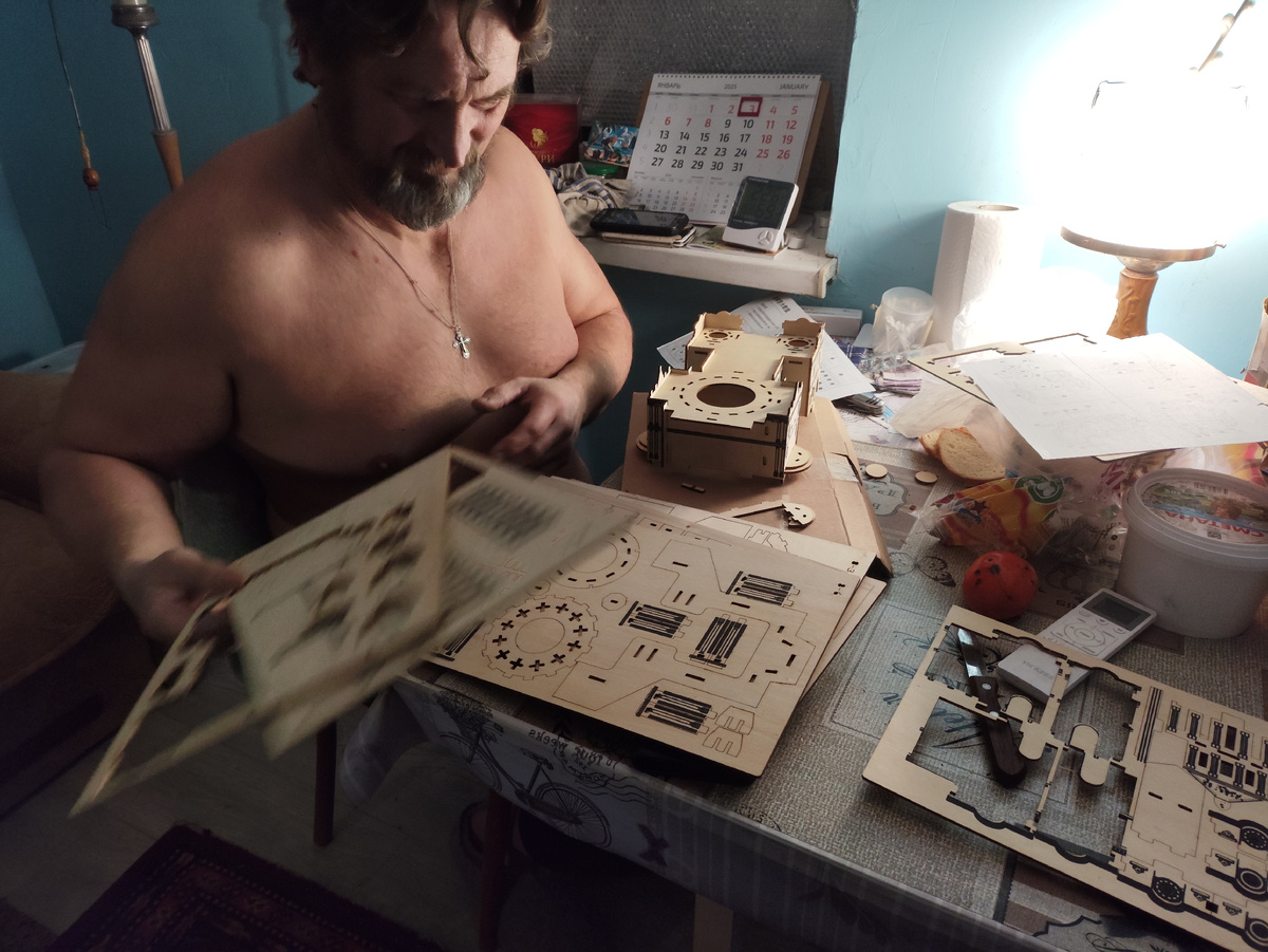 Это деревянный конструктор