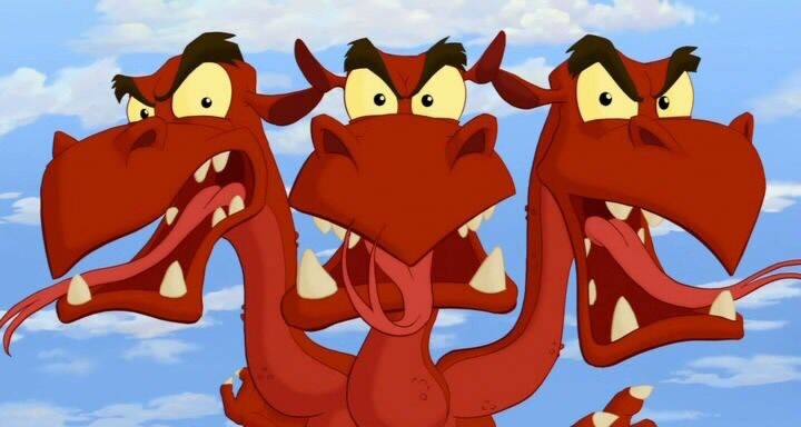 кадр из м/ф Три богатыря