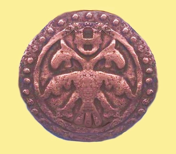 Медная монета золотой орды