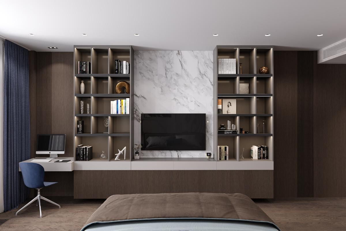 ТВ-зона совмещенная с рабочим местом