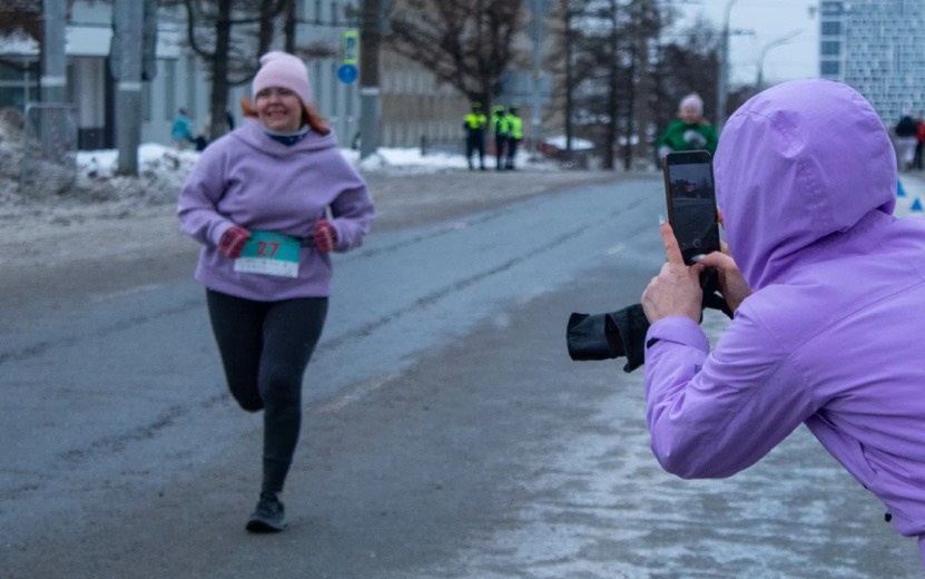  Некоторые участники бежали несколько дистанций. Фото: Данил Иванов