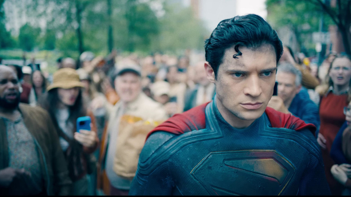 Кадр из тизера к фильму «Супермен»