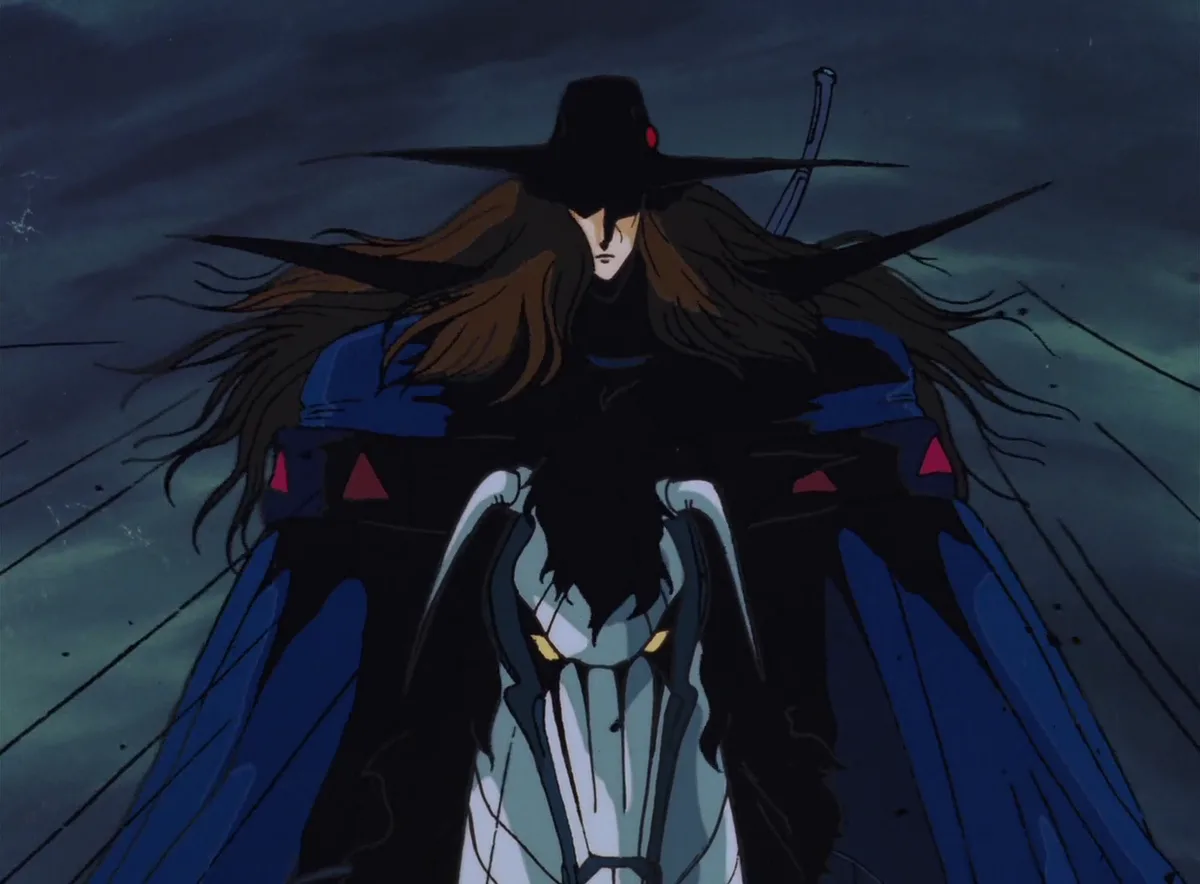 Кадр из аниме-фильма «Ди, охотник на вампиров». Режиссер Тоёо Асида. 1985 год