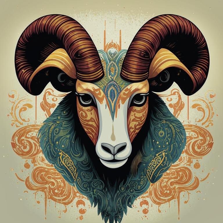 ИИ слушалась сегодня плохо. Это чисто с уходом Нептуна из Рыб связь теряется. Но Овна нарисовал