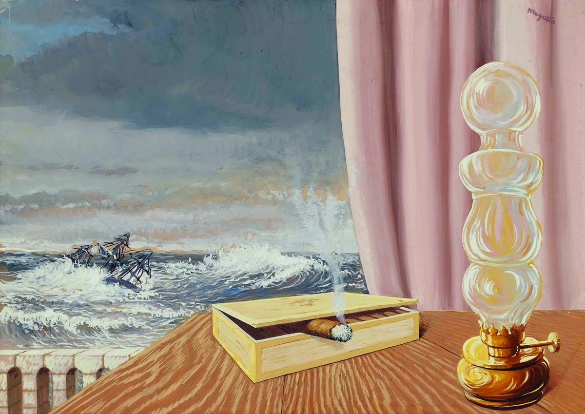 «Трудный переход». – Рене Магритт, 1946 г.