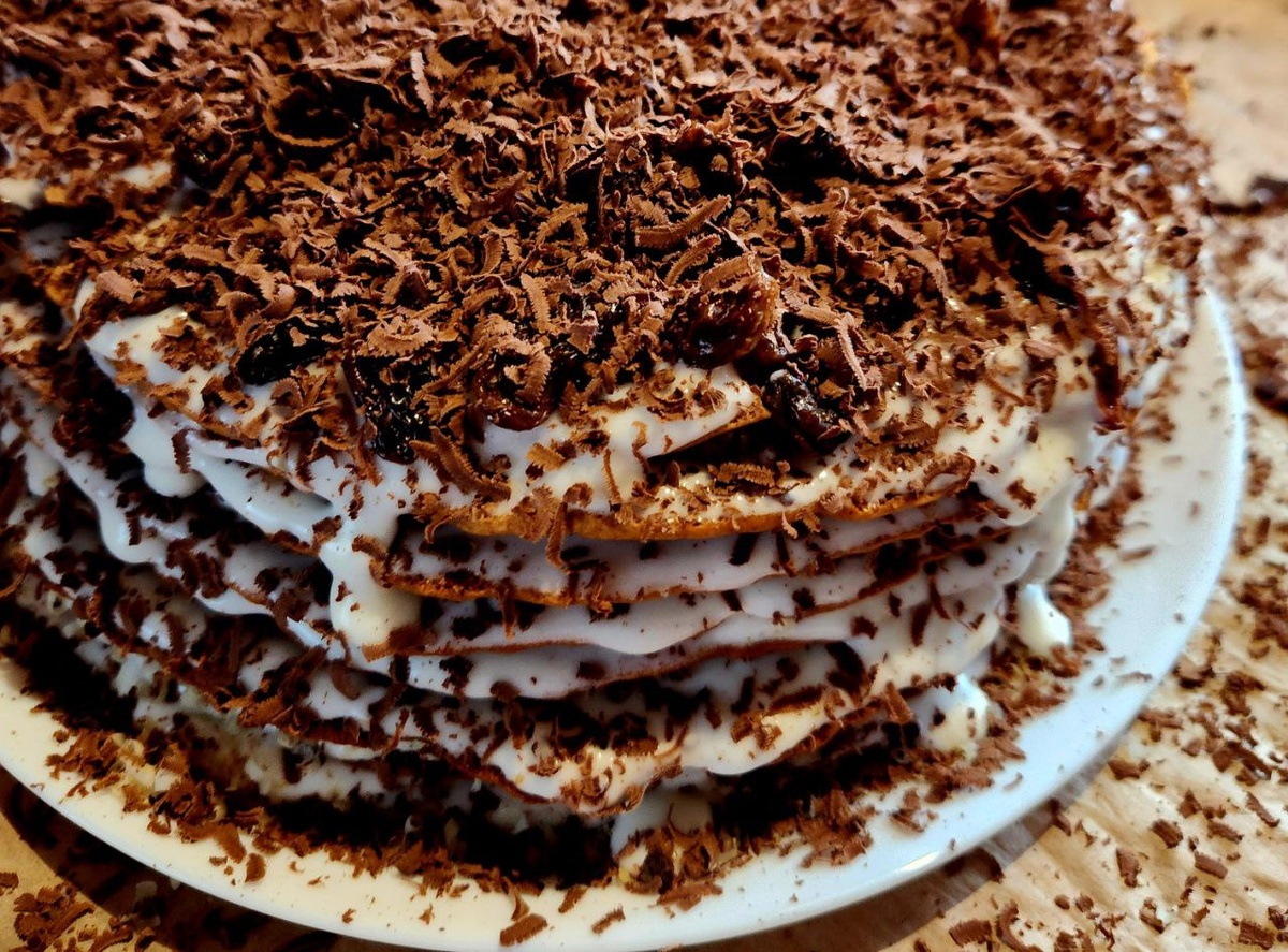 Традиционный Рождественский торт