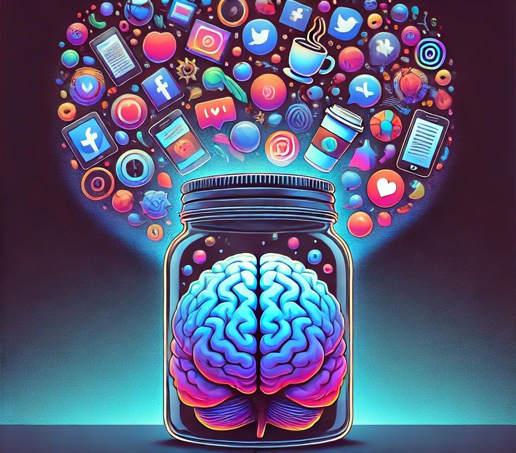 Это только 1% того что воздействует на наш мозг ежедневно