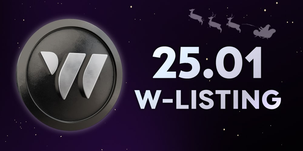 Листинг W-COIN 25 января 2025