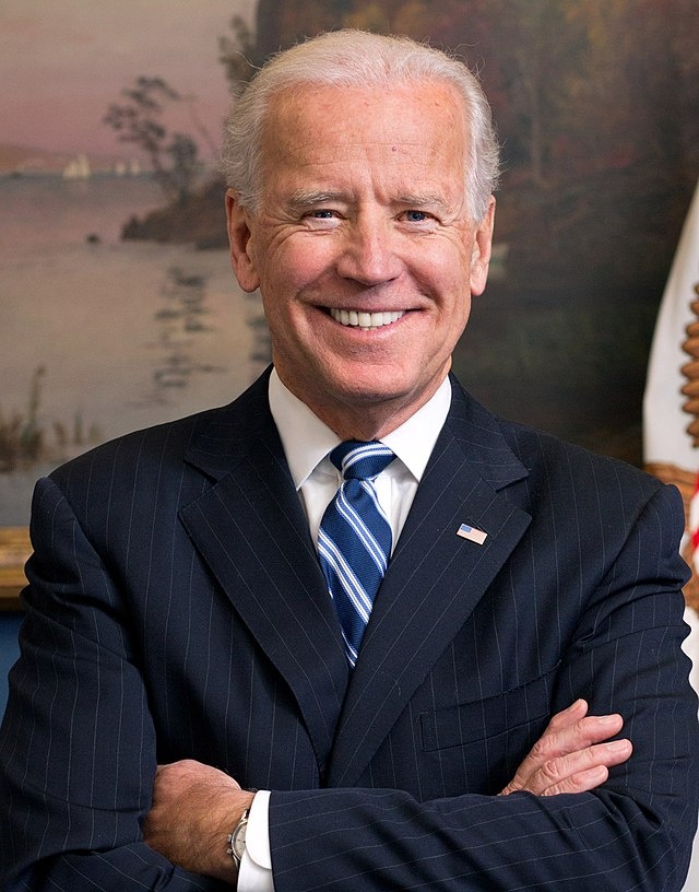    Official portrait of Vice President Joe Biden in his West Wing Office at the White House, Jan. 10, 2013. (Official White House Photo by David Lienemann)..This official White House photograph is being made available only for publication by news organizations and/or for personal use printing by the subject(s) of the photograph. The photograph may not be manipulated in any way and may not be used in commercial or political materials, advertisements, emails, products, promotions that in any way suggests approval or endorsement of the President, the First Family, or the White House. Василий Соколов