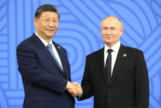    Си Цзиньпин и Владимир Путин