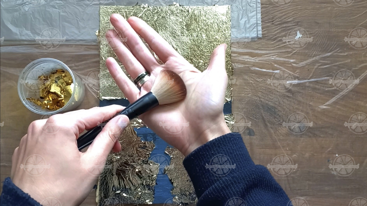 Мягкая и пушистая кисточка