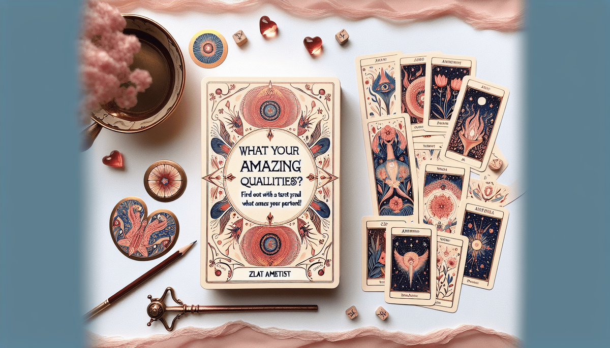    Каковы ваши поразительные качества? Узнайте с помощью расклада Таро, что восхищает вашего партнёра! Злата Аметист