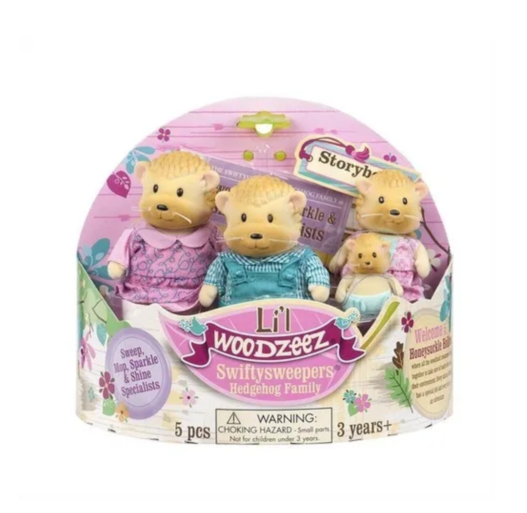 Ежи Liʼl Woodzeez с молдированными иглами