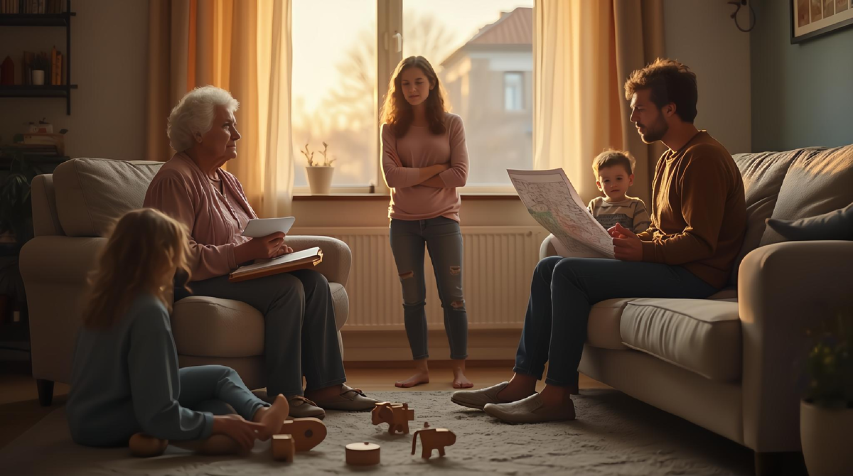 По весне обрезать деревья надо. И огород перекопать. Картошку я что, сама сажать буду?