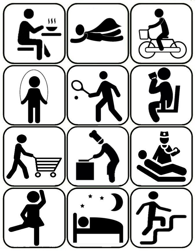 пиктограммы-глаголы