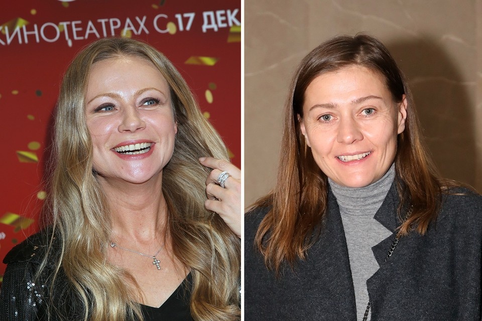    Две родные дочери Андрея Миронова. Фото: Борис Кудрявов/Лариса Кудрявцева