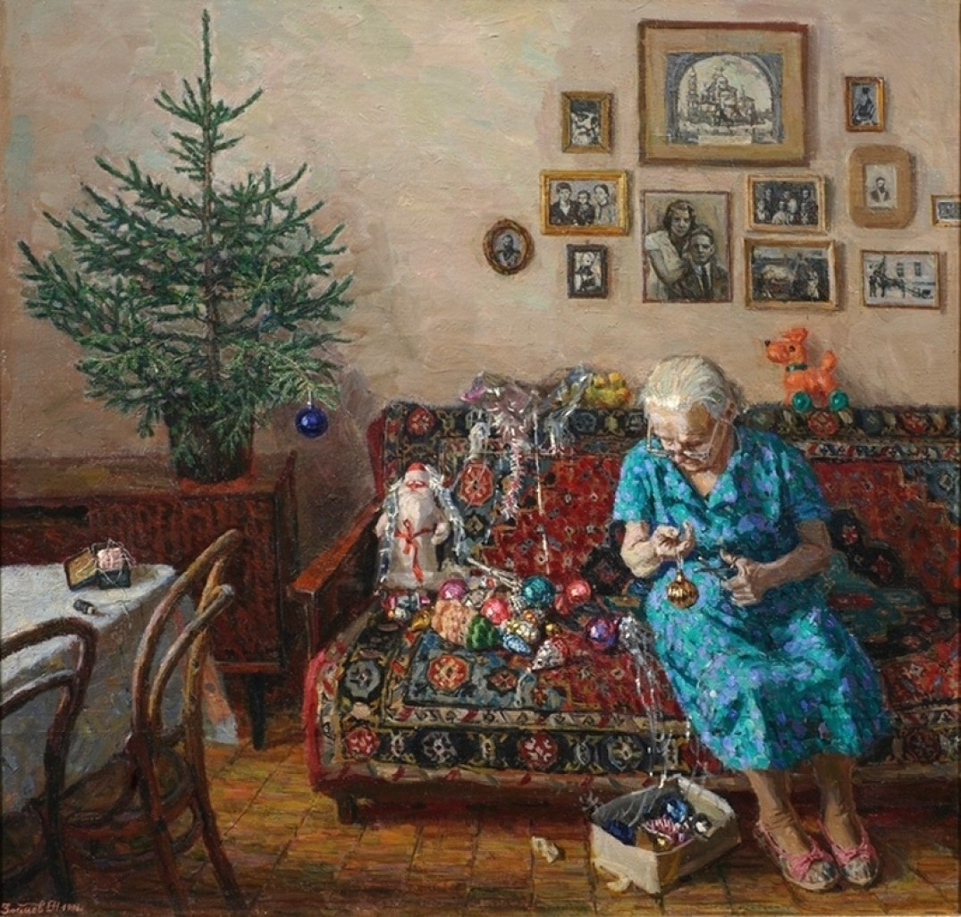 Егор Зайцев, «Рождественская елка», 1996 г.