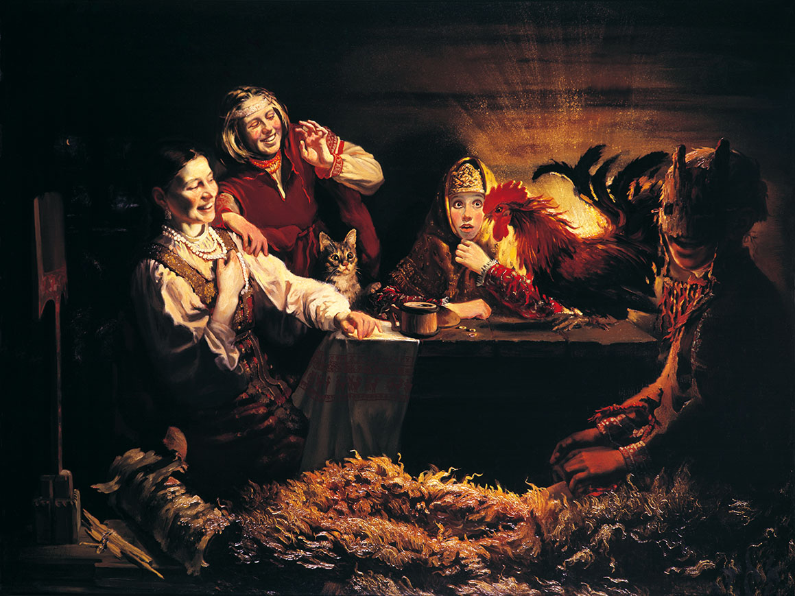 Юрий Сергеев, "Кого назовет петух", 1991 г.