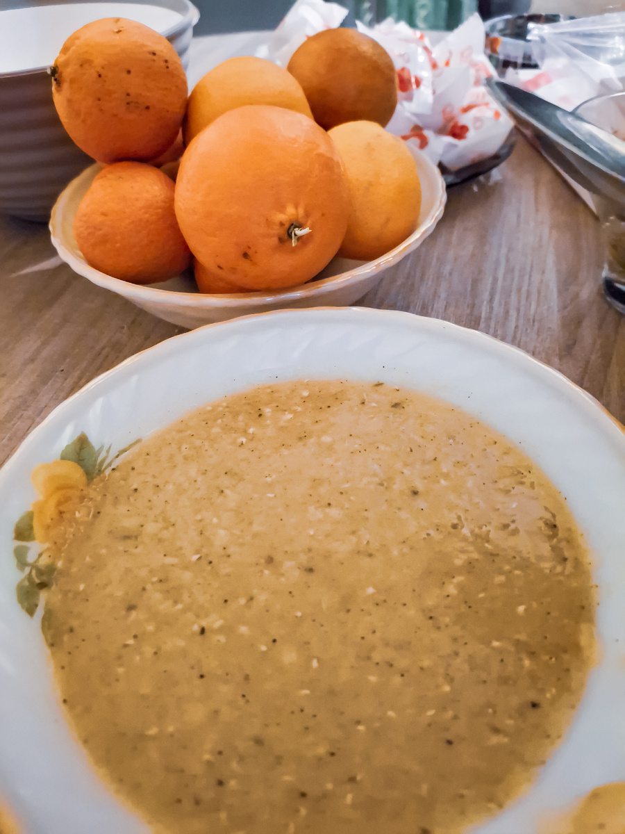 Чечевичный суп, остренький🌶