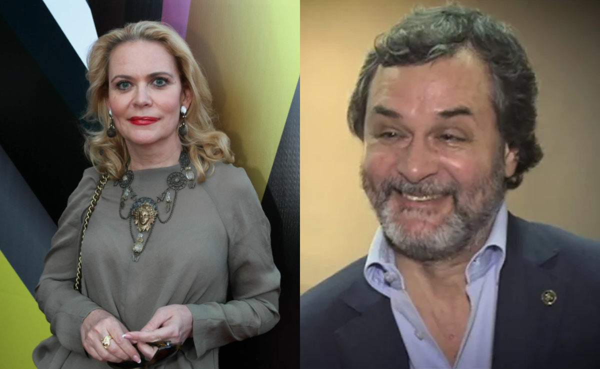 на фото Алена Яковлева и Алексей Яковлев