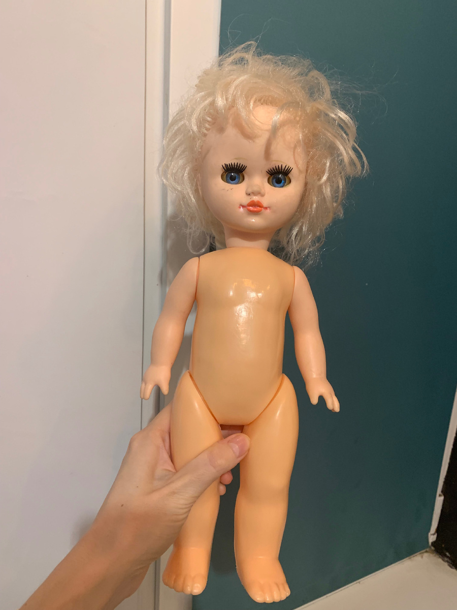 Вот такой она ко мне приехала