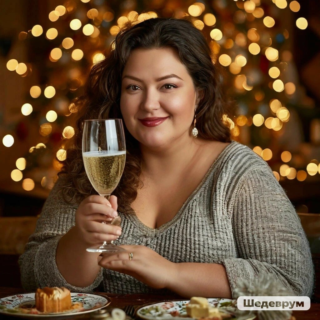 Некоторым девушкам так идут формы! Красивая, правда?