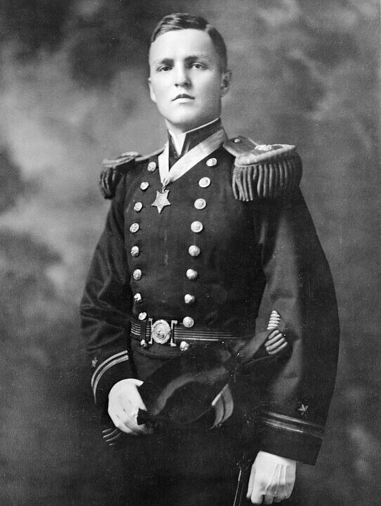    Эдвард Оррик Макдоннелл с медалью Почёта, 1915 год. Фото: Commons.wikimedia.org