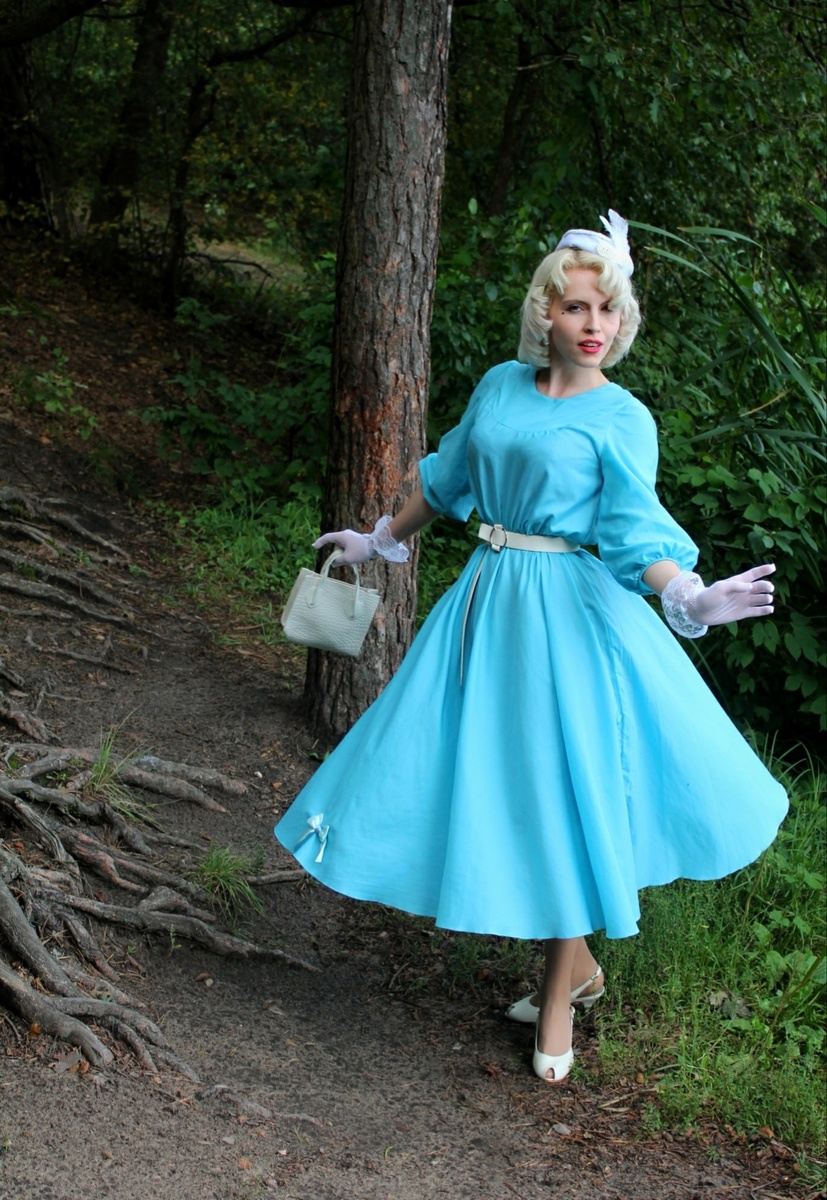 Моё любимое винтажное платье.