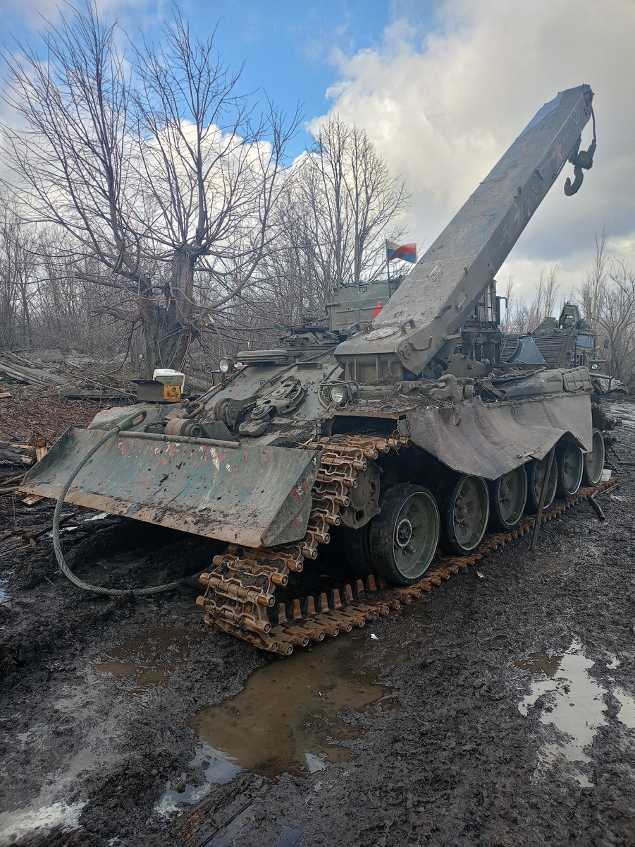 БРЭМ-1 на ремонте, замена БКП