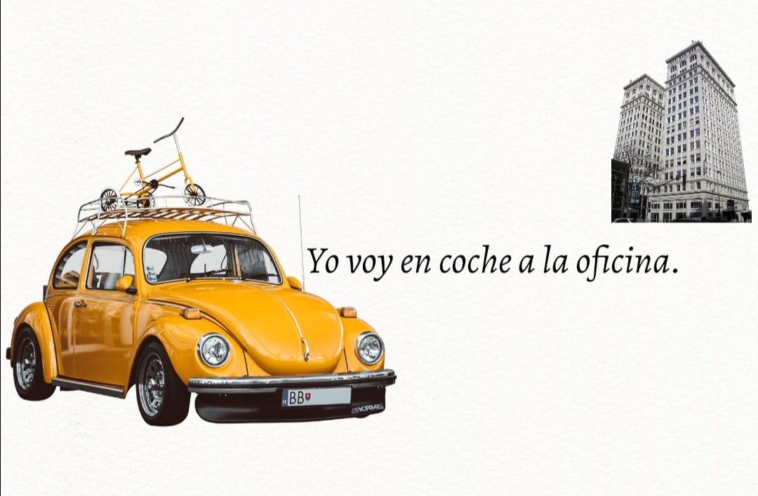 Предлог A указывает на цель передвижения, предлог DE -на средство передвижения