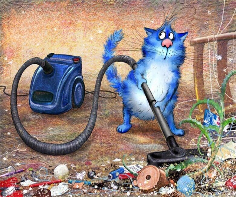 очаровательный котик Рины Зенюк