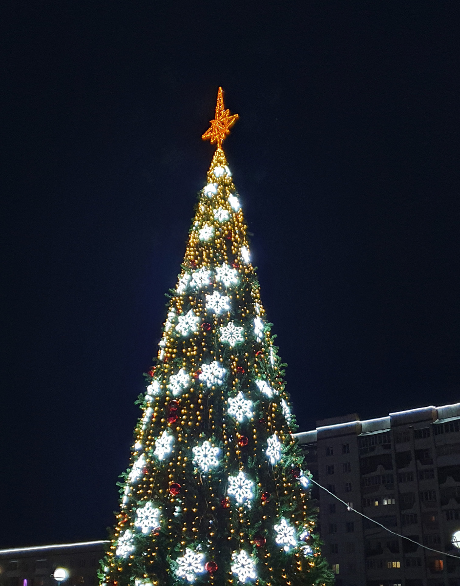 городская ёлка