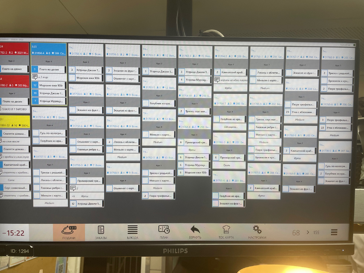 Так кухня видит ваши заказы