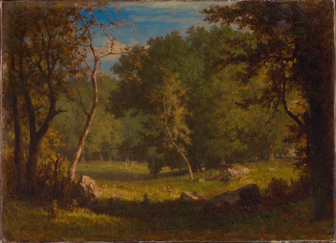 Земля эльфов. 1860 г. Масло, холст