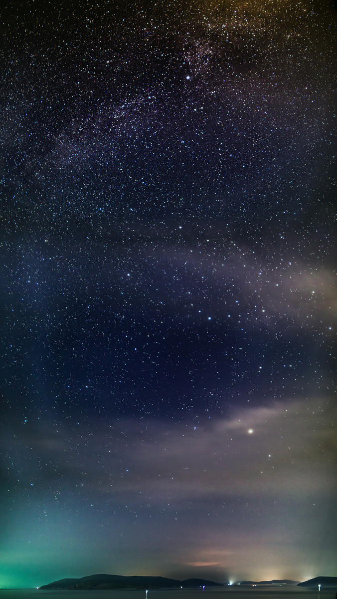 Вид на остров Шкота, 6 горизонтальных фото