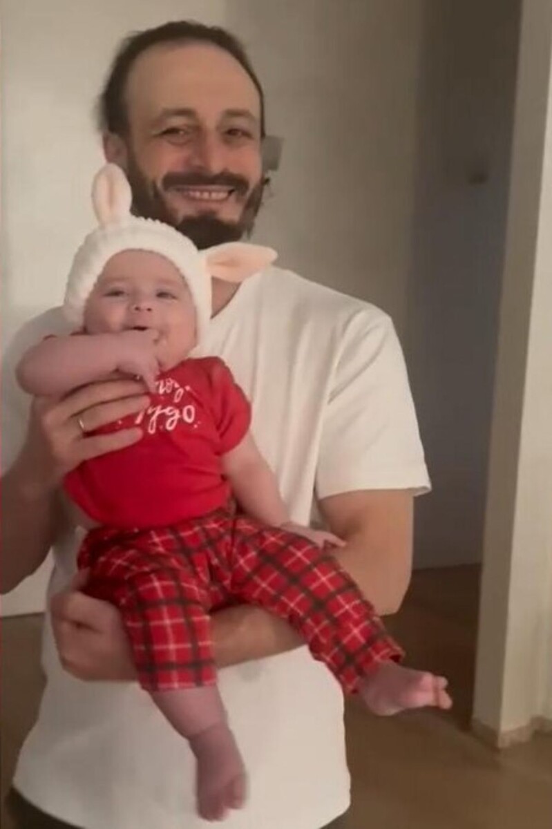 Илья Авербух с дочкой Лией